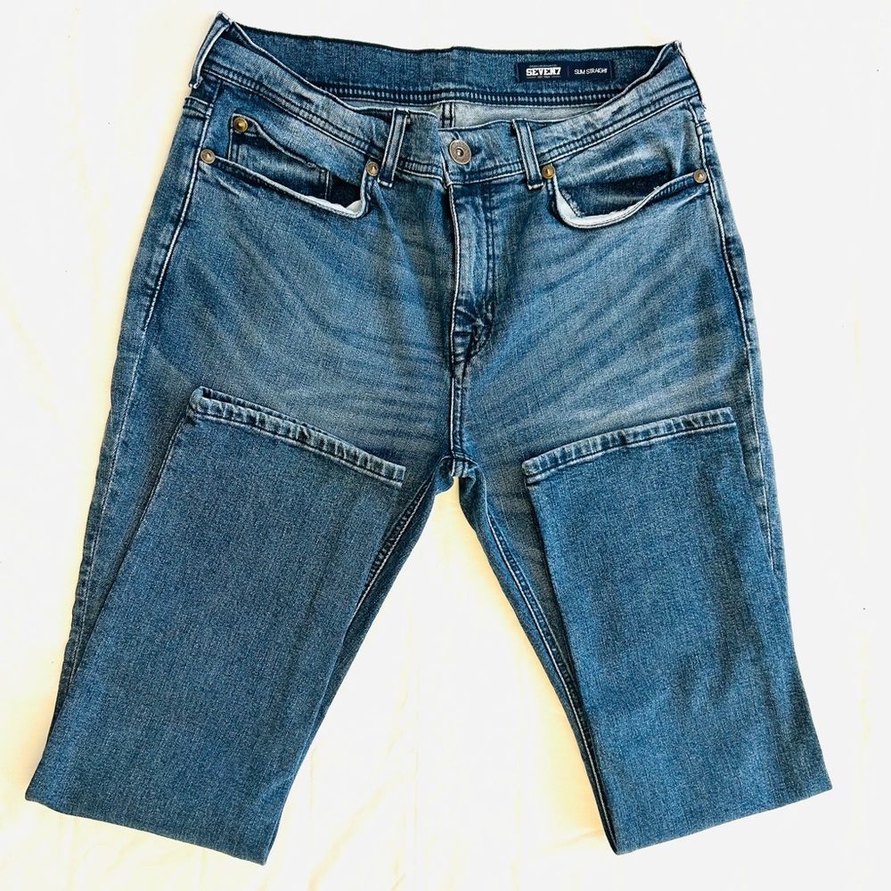 NWOT Seven7 Slim Straight Denim Jeans